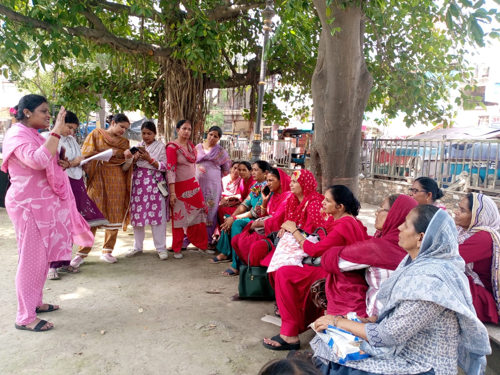 आशा वर्कर यूनियन ने आगामी रैली के लिए की चर्चा