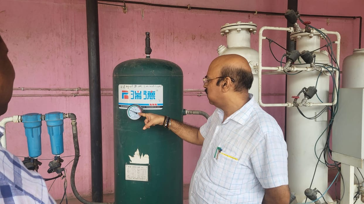 Mock drill for oxygen plant preparations