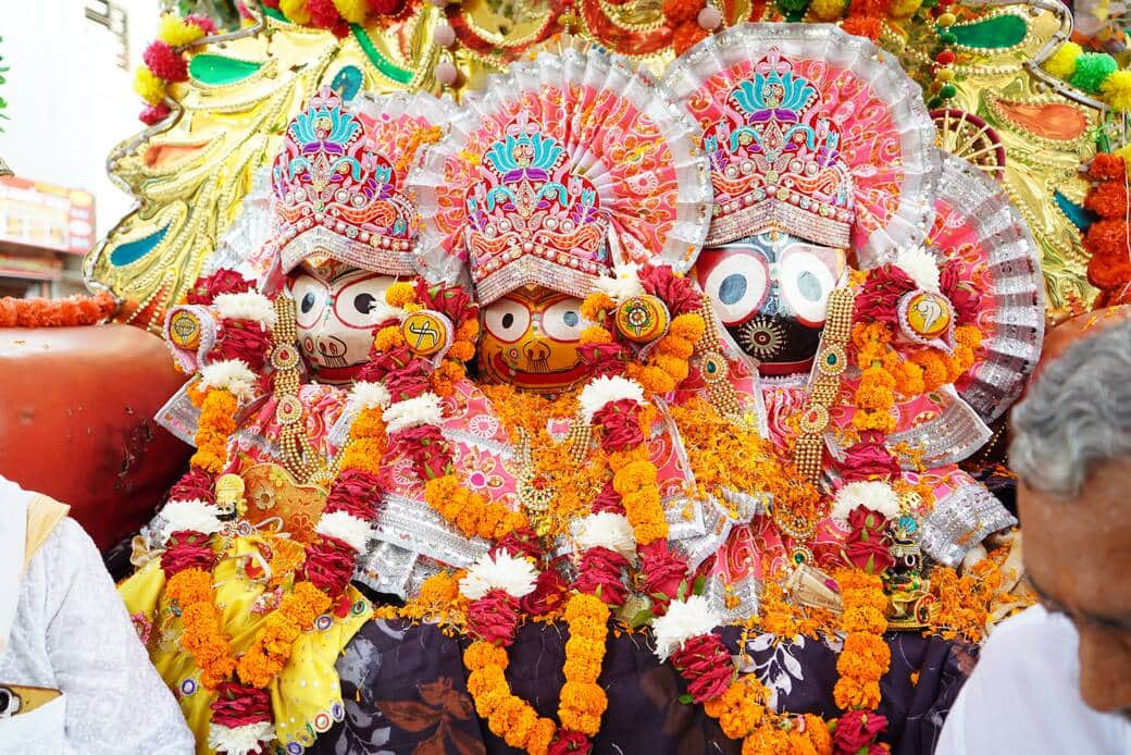 भक्ति के रंग में डूबा घरौंडा, जयकारों के बीच निकली श्री जगन्नाथ रथ यात्रा