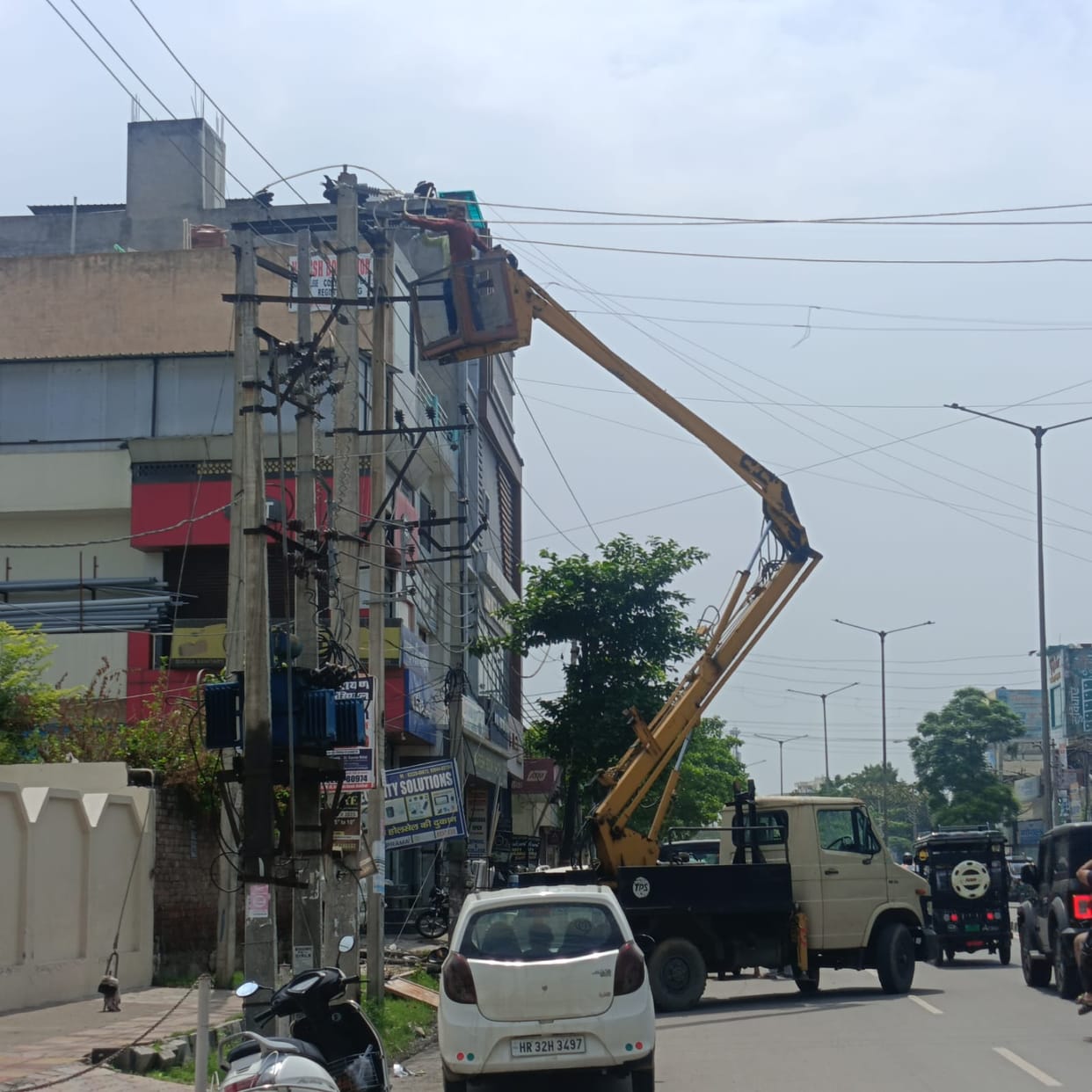 Electricity consumption hits 15.5 million units due to rising heat; overloaded transformers lead to increased faults.