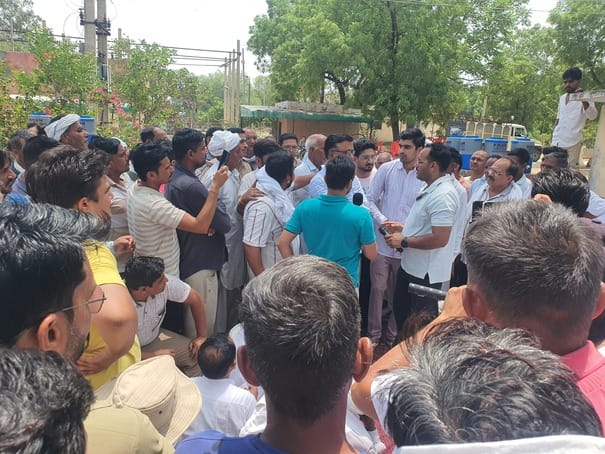 Deng villagers' electricity protest for Jio switch and separate feeder, SDO gave assurance