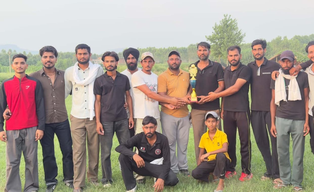 Fazalpur village team wins Bijouli Cricket Cup