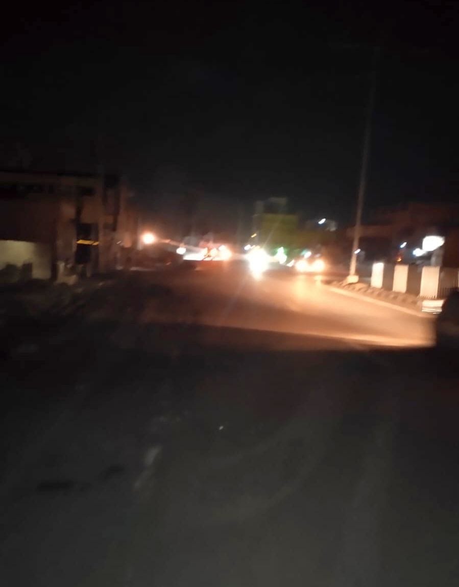 Angry farmers blocked the Assandh Panipat road after getting two hours of electricity instead of eight.