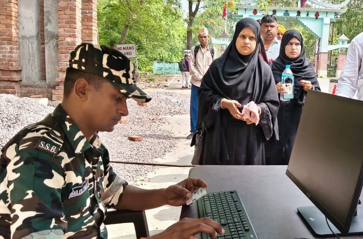High-tech surveillance on the Indo-Nepal border, multi-level checks being conducted at every step