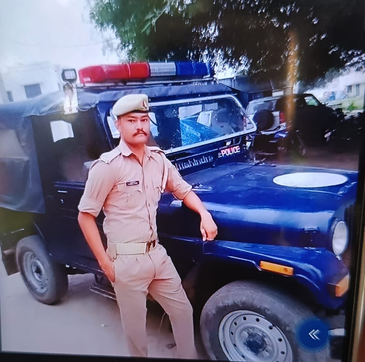 firozabad news cop died accident