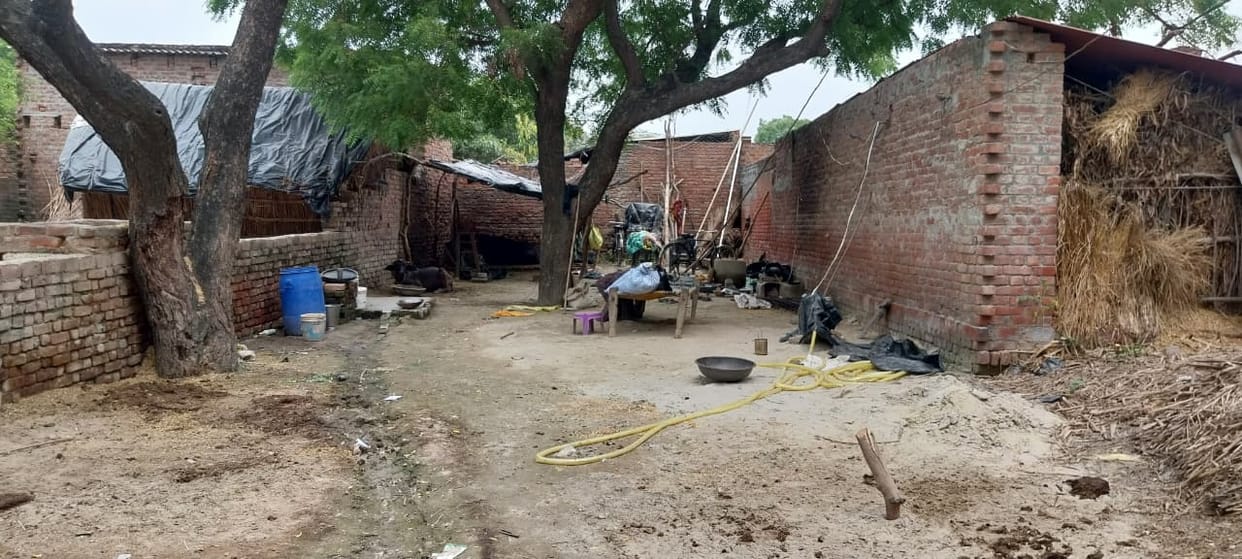 The accused used to quarrel with his sister and nephew to get the house vacated.