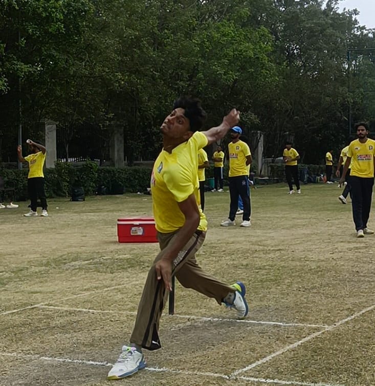 Over 300 cricketers showcased their talent on the first day of trials for Noida Kings.
