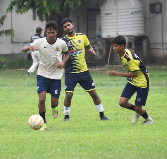 UP Police and LDA won matches in the District Football League.