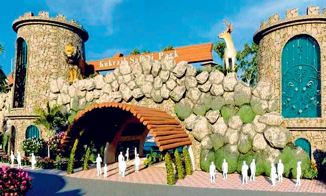 71% of the greenery will be retained in the Kukrail Night Safari project.