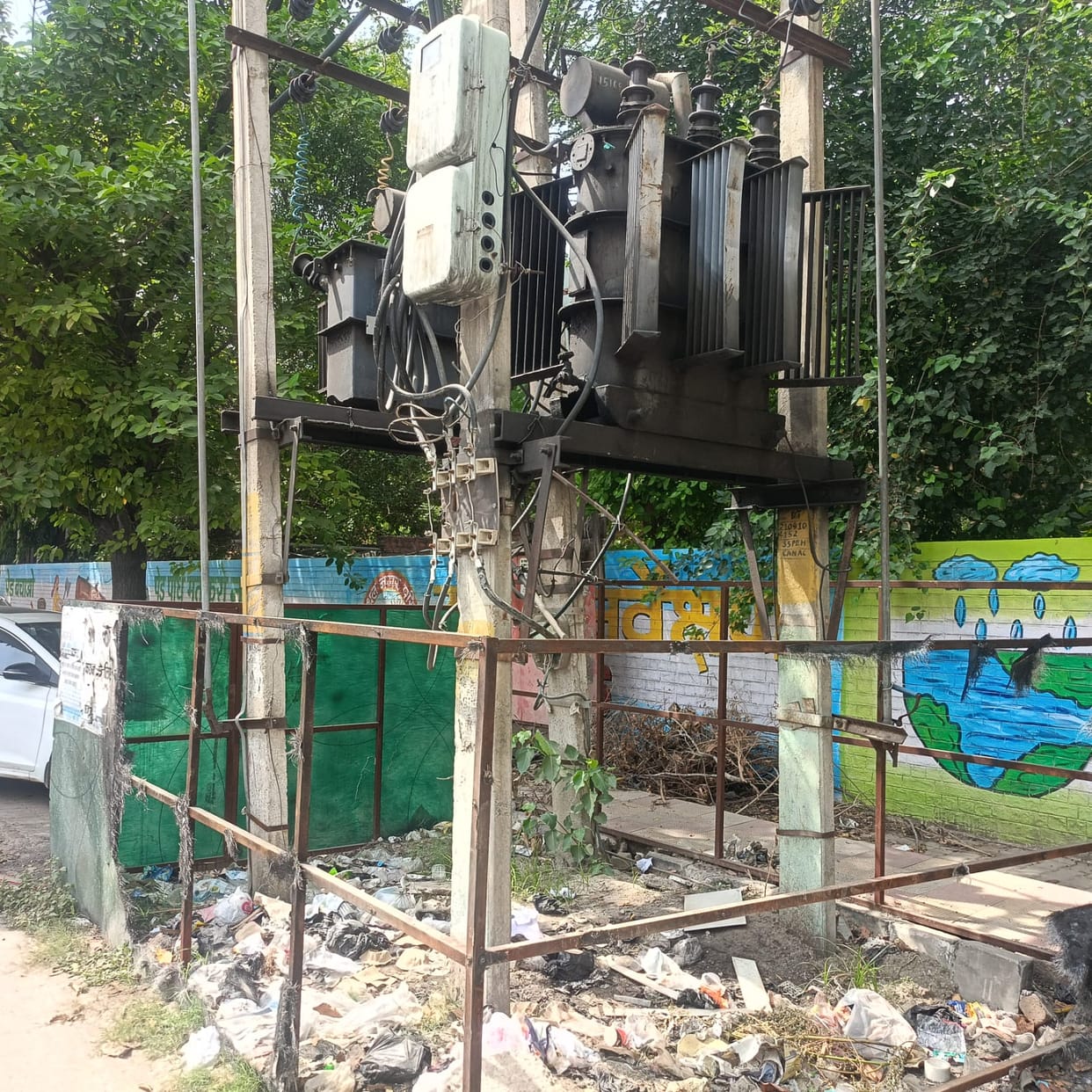 Transformer fuses are blowing; power cables are heating up and becoming loose.