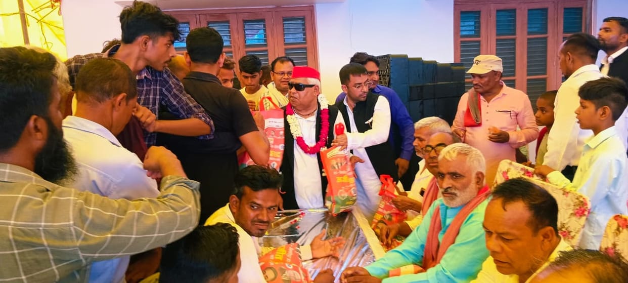 SP MP energizes party workers at the convention