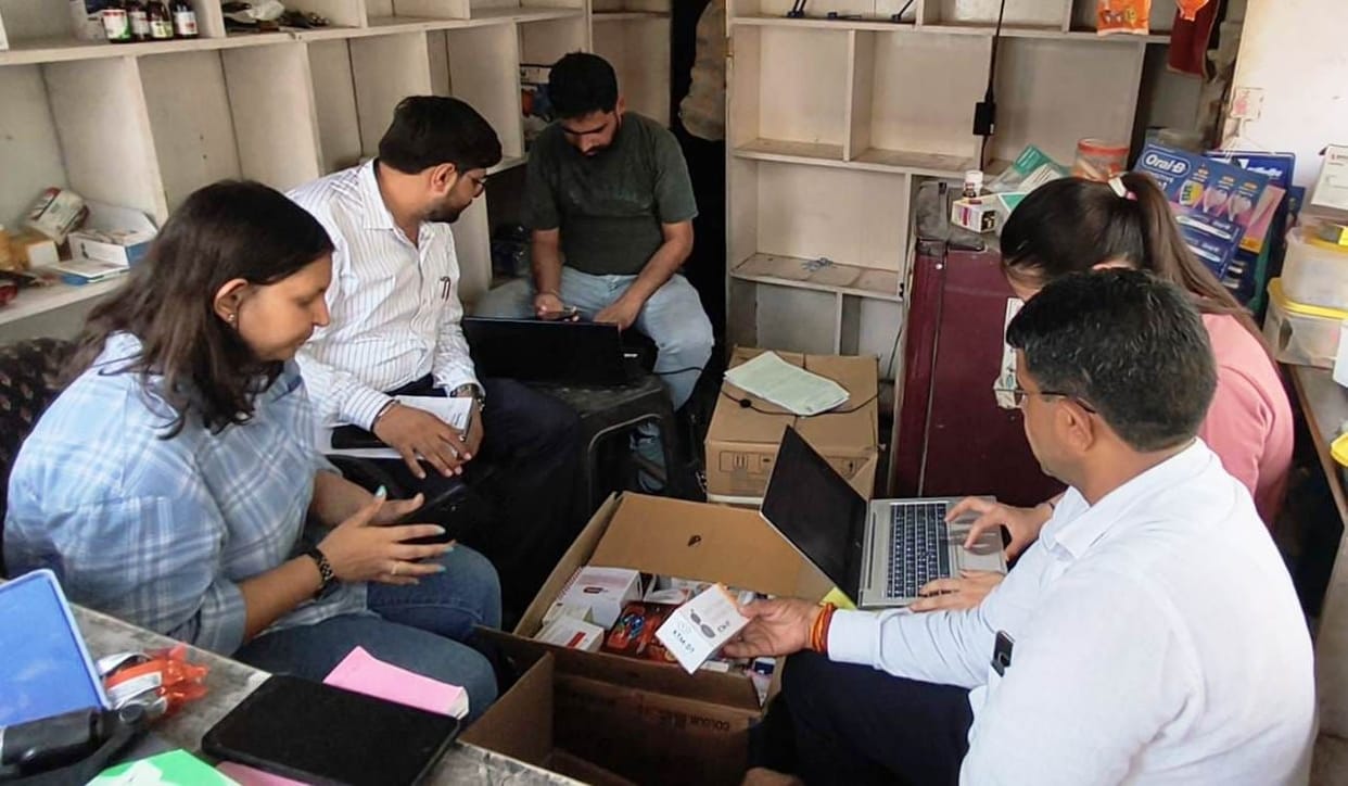 Expired and banned medicines seized from two medical stores; FIR registered against one operator.
