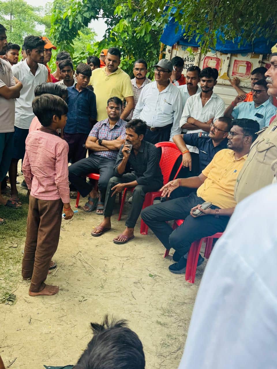 Body of a boy found in a river, fear of crocodile attack