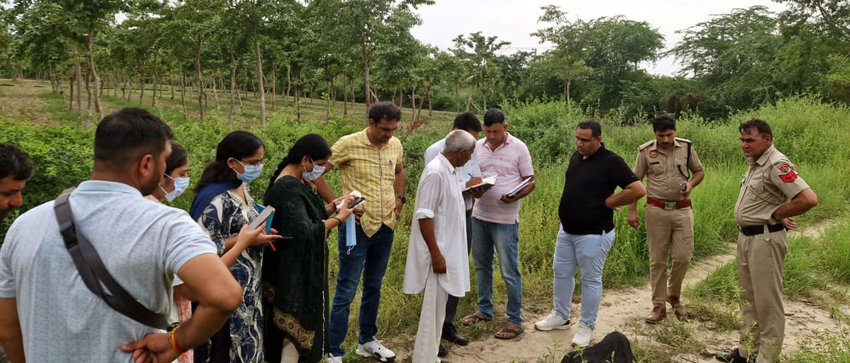 Body of daily wage laborer found near Kalayat railway station.