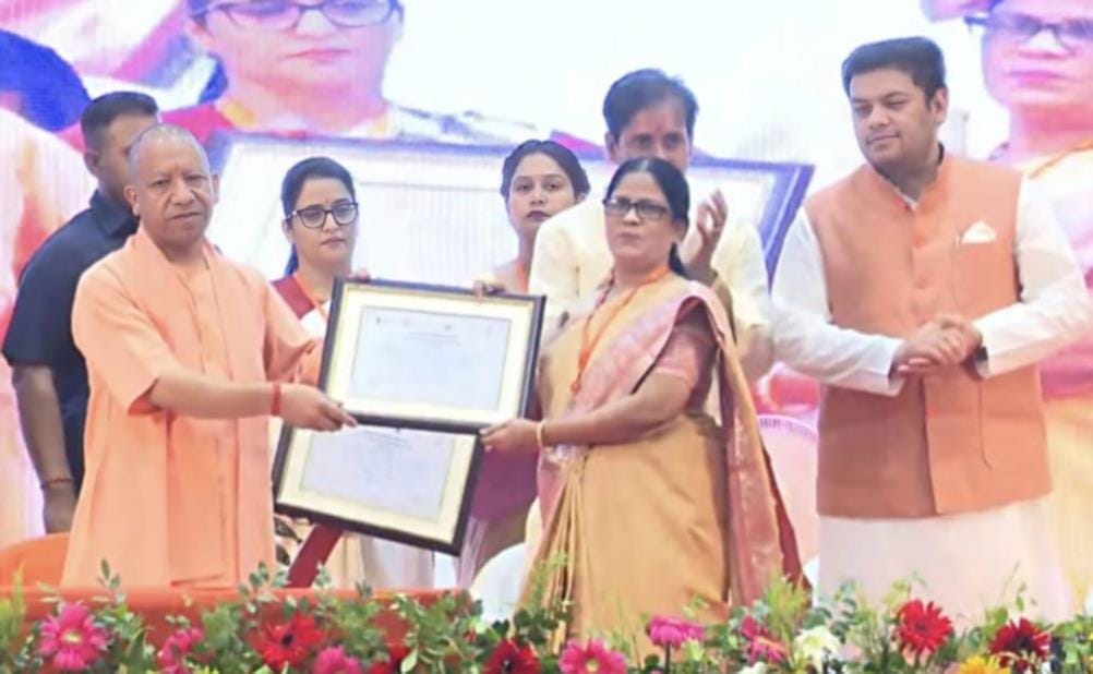 KGBV Hariharpurrani ranks first in the country for its hand-washing habits and clean premises.