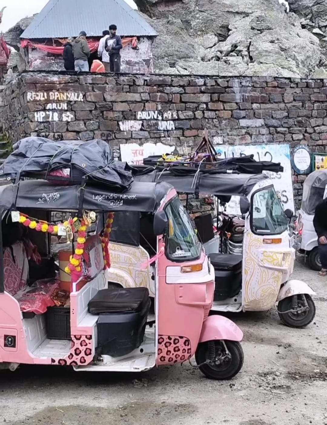 पांगी  में पहुंचे ऑटो। संवाद