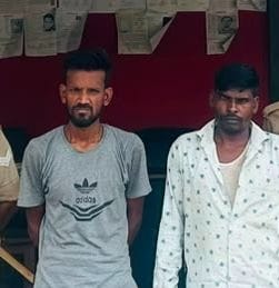 Two accused arrested with 40 grams of brown sugar