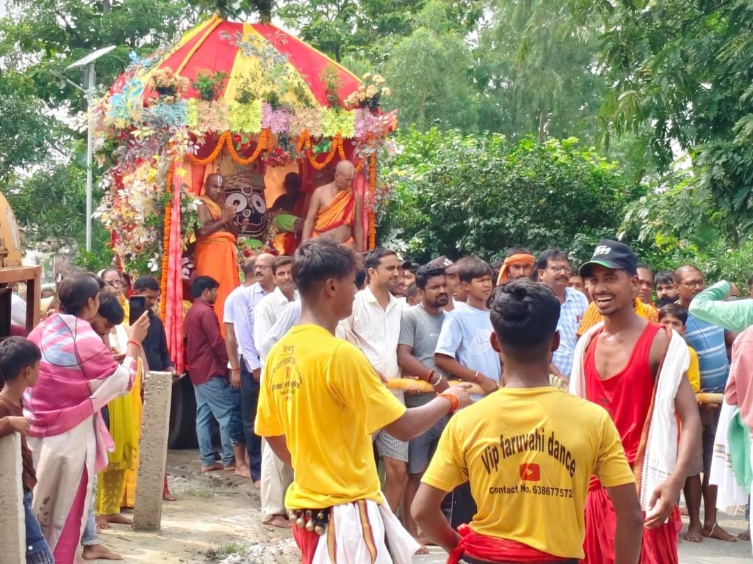 Lord Jagannath's Rath Yatra taken out with great fanfare; devotees danced with joy.