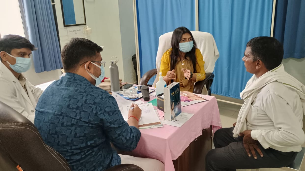 Rise in humidity leads to an increase in skin disease patients at the medical college OPD.