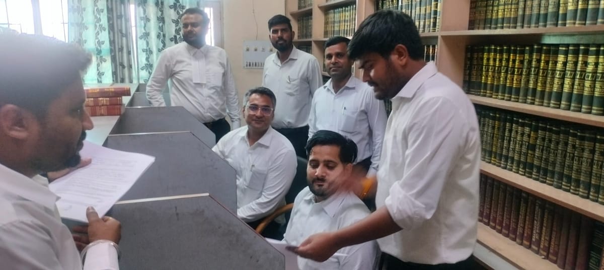 Rewari News: मतदान के लिए 2086 अधिवक्ताओं ने दिए शपथ पत्र