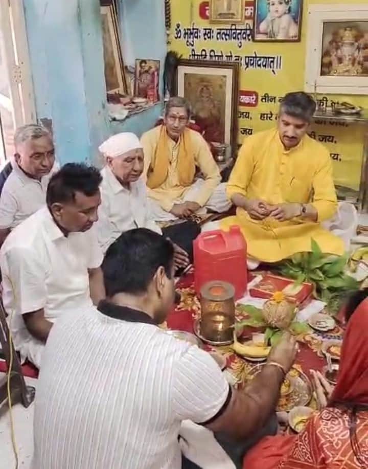 श्री खाटू श्याम मंदिर निर्माण के लिए किया भूमिपूजन