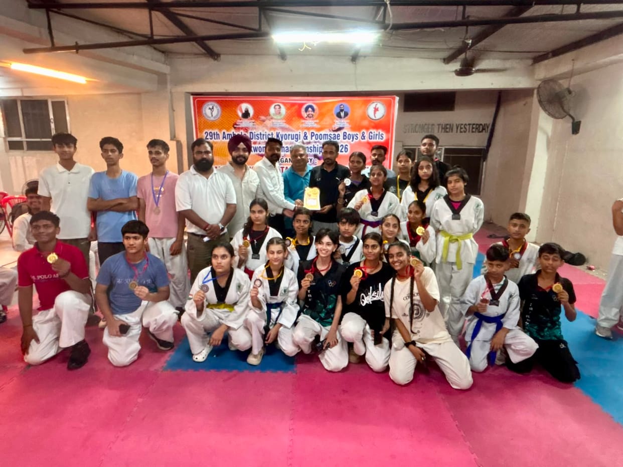 Army Public School won the Taekwondo Championship.