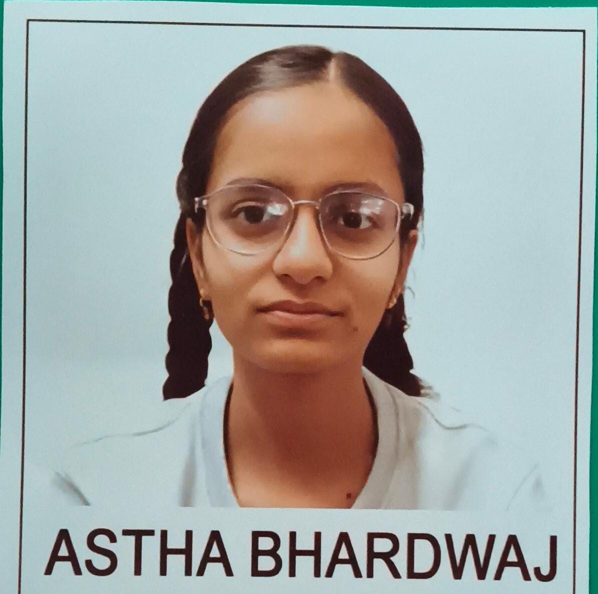 Naitik secured 1089th rank in NEET, Aastha also added to his honour