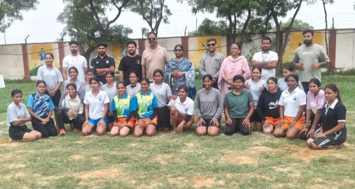 Chhalesar campus was painted in the colors of traditional games, players showed team spirit and enthusiasm