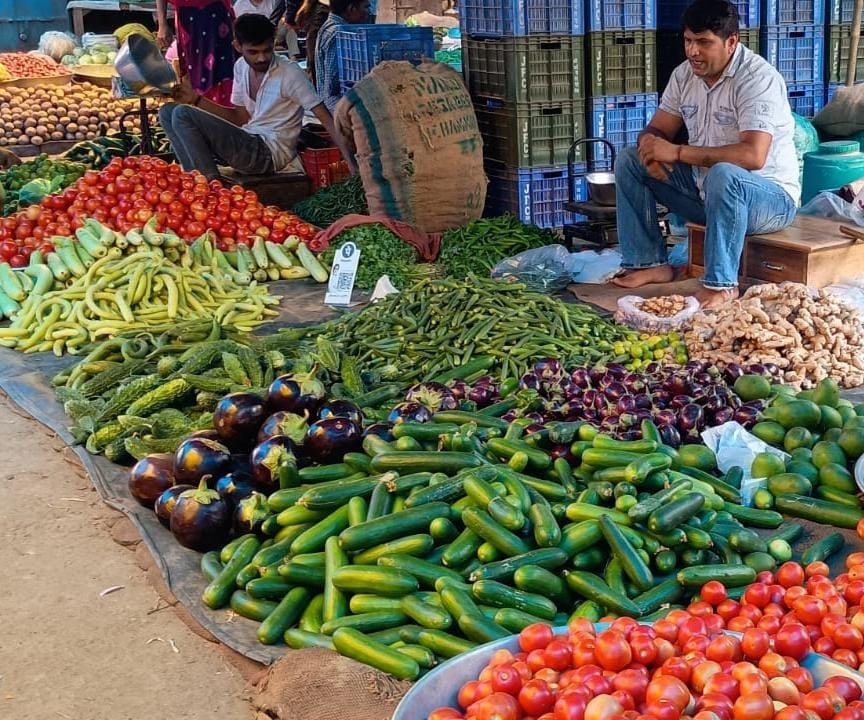 Weather takes its toll... prices of vegetables and fruits rise.
