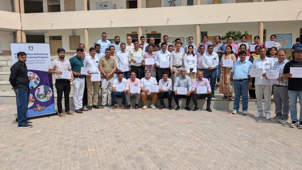 Atal Tinkering Lab training concludes; innovation-based education set to gain a new dimension.