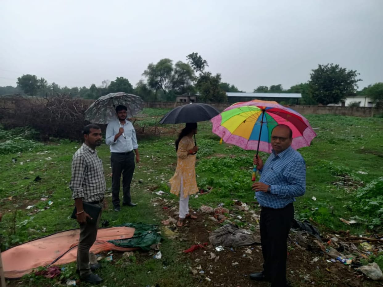 Flouting the rules, an MRF center was constructed on threshing floor land.
