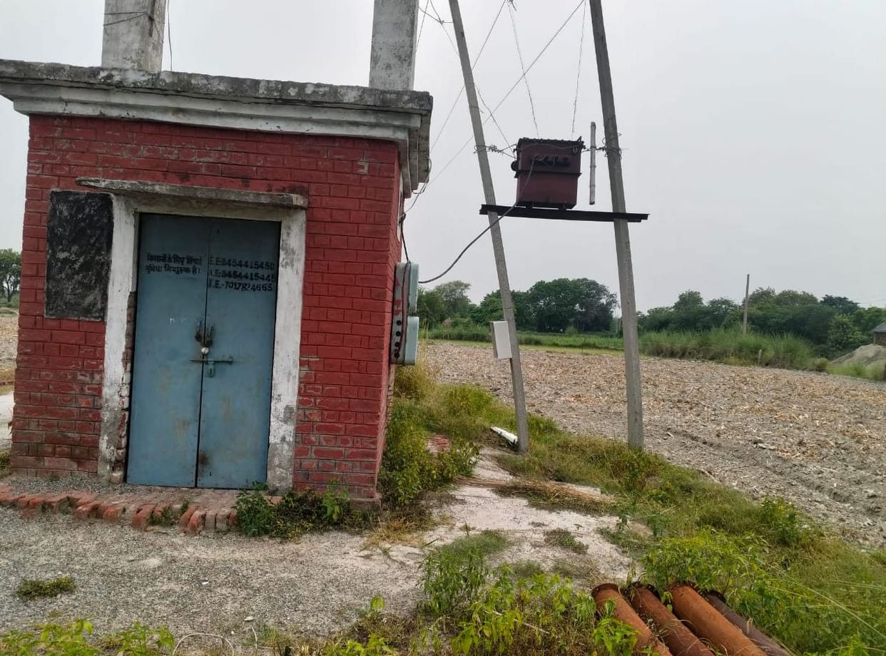 Government tubewell shut for three months; farmers grappling with irrigation crisis.