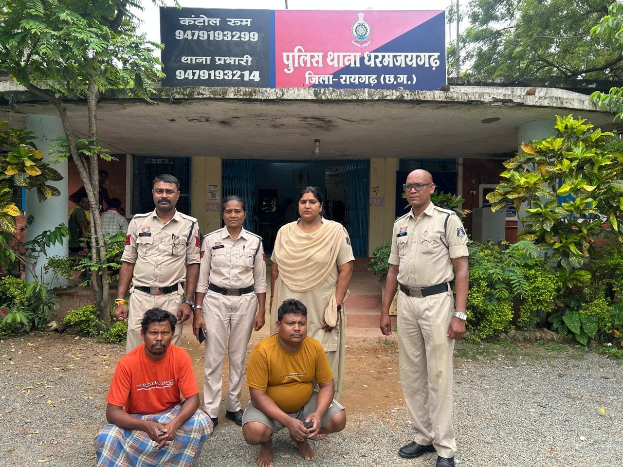 हत्या के आरोपी दो सगे भाई गिरफ्तार