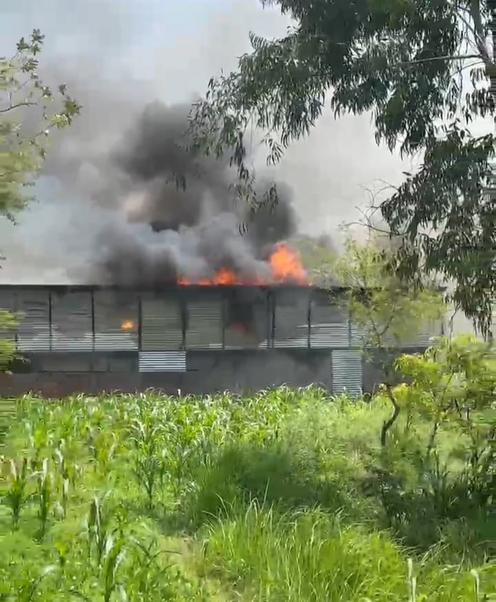 Fire breaks out in cattle shed, property worth Rs 5 lakh reduced to ashes