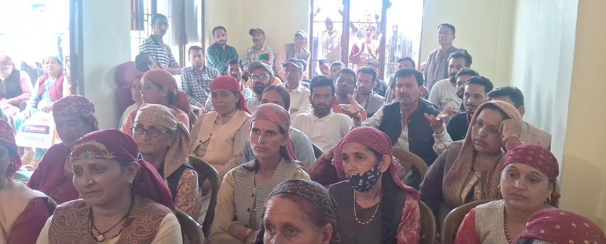 Blueprint prepared for development works in Jaily, Mogra, and Kotighat panchayats.