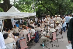 Now, Deepak has taken charge of the hunger strike.