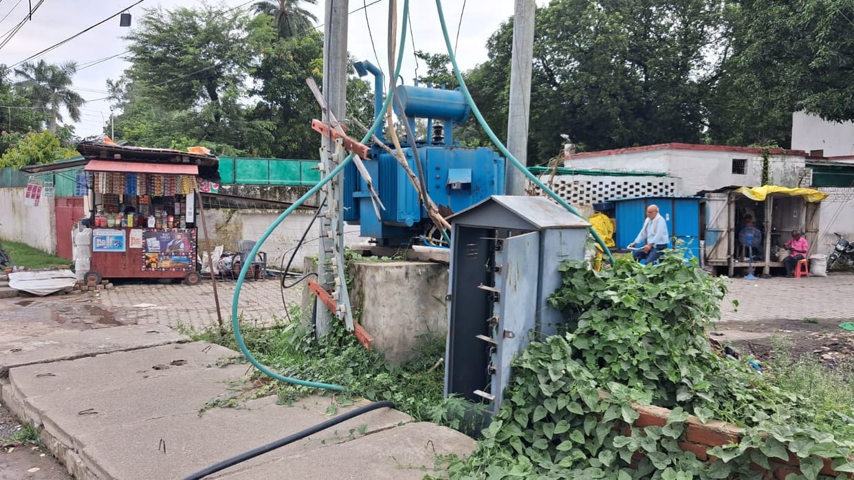 Load increased, power system faltered, situation spiraled out of control.