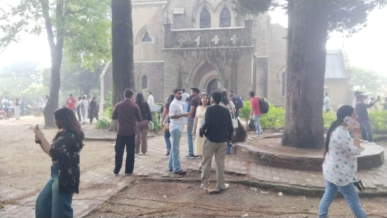 Kasauli's weather turns pleasant; forest-based hotels become the top choice for tourists.