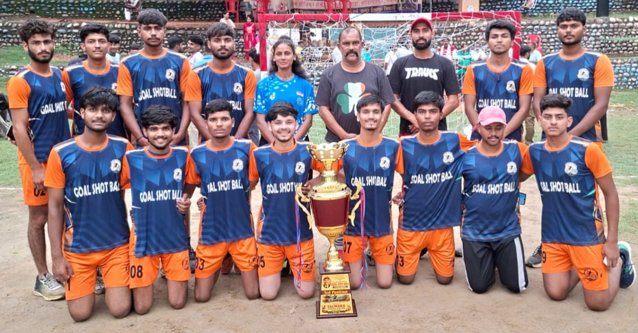 Agra players shine at the National Junior Goal Shot Ball Competition.