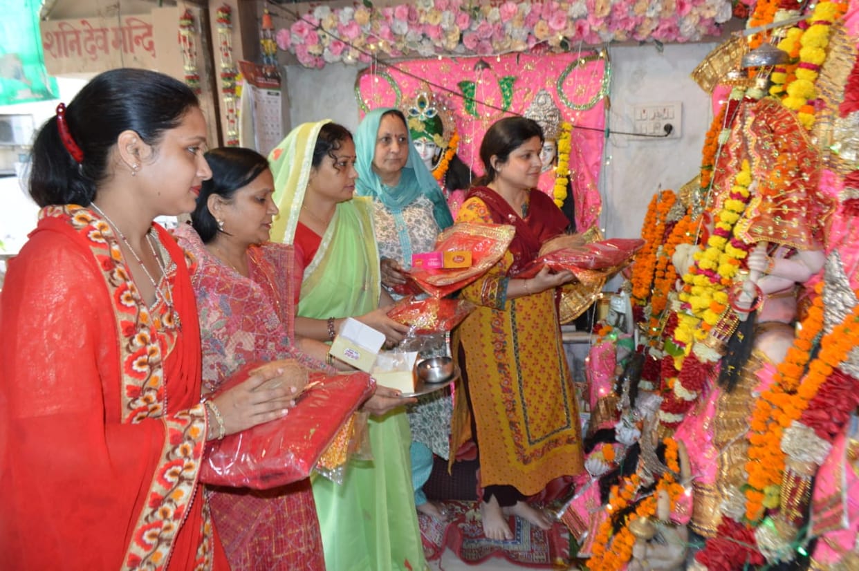 Worship of Goddess Chandraghanta on Gupt Navratri