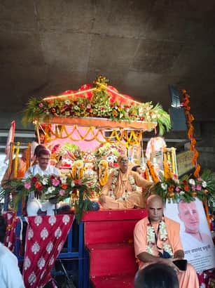 भगवान जगन्नाथ की भव्य रथयात्रा में उमड़े तीन हजार से अधिक श्रद्धालु
