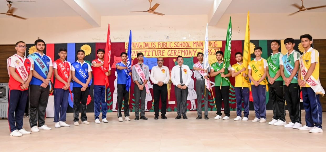 Akshit became Head Boy, and Yashraj became Vice Head Boy.