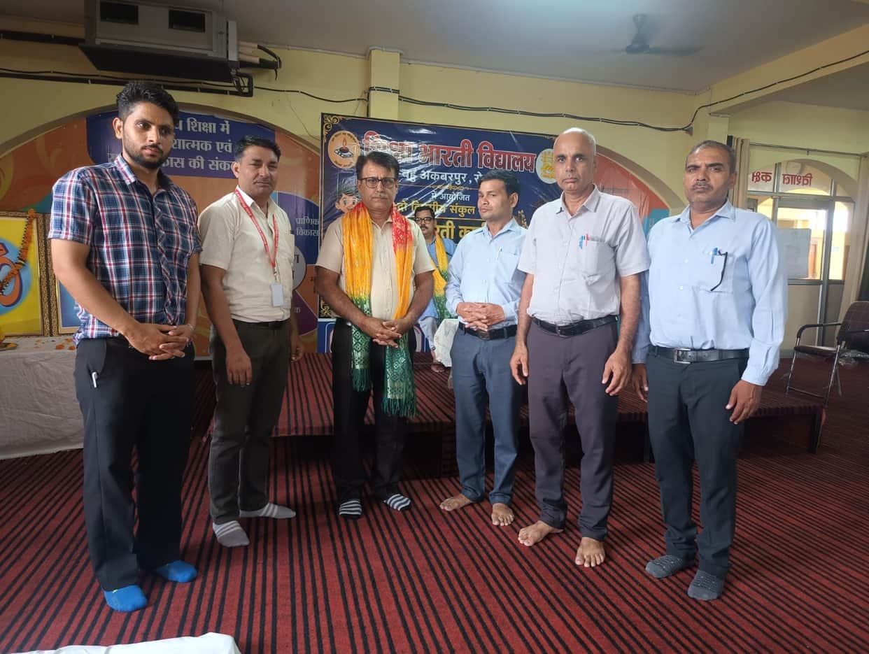Students learned lessons in leadership and democracy at the Bal Bharati workshop.