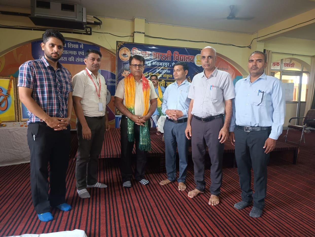 Students learned lessons in leadership and democracy at the Bal Bharati workshop.