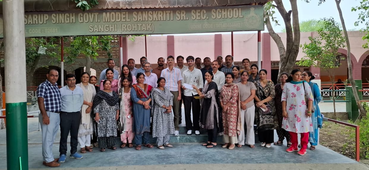 Three students from Sanghi School selected in competitive examinations.
