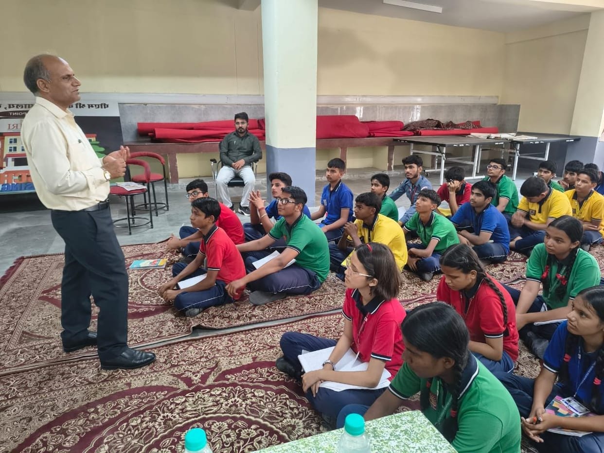Students were given the mantra of discipline, goal setting and time management.