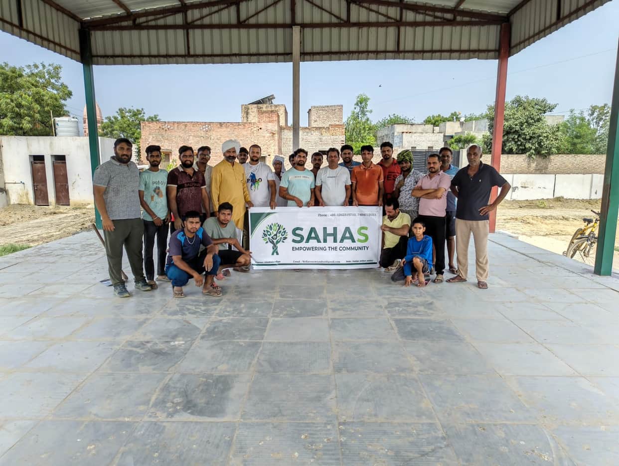 Cleanliness and plantation drive conducted at the stadium.