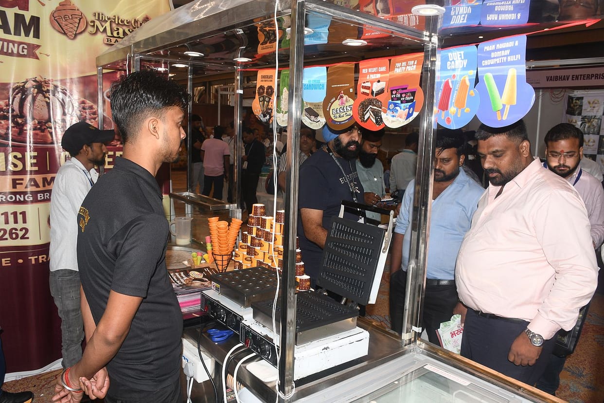 A new face of the industry was seen at the catering expo.