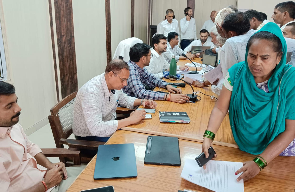 Land disputes accounted for the highest number of cases at the 'Sampoorna Samadhan Diwas' (Comprehensive Grievance Redressal Day).