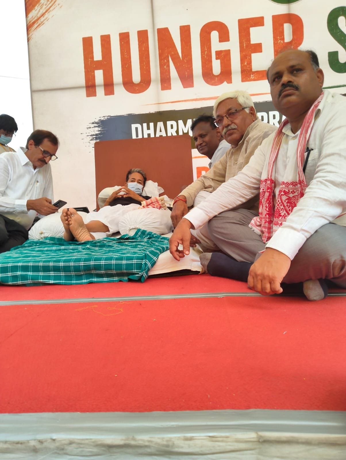 Representatives met Sonam Wangchuk, who is on a hunger strike.